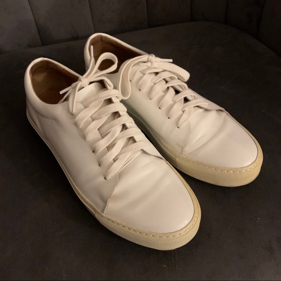 Acne Studios White Leather Sneakers
